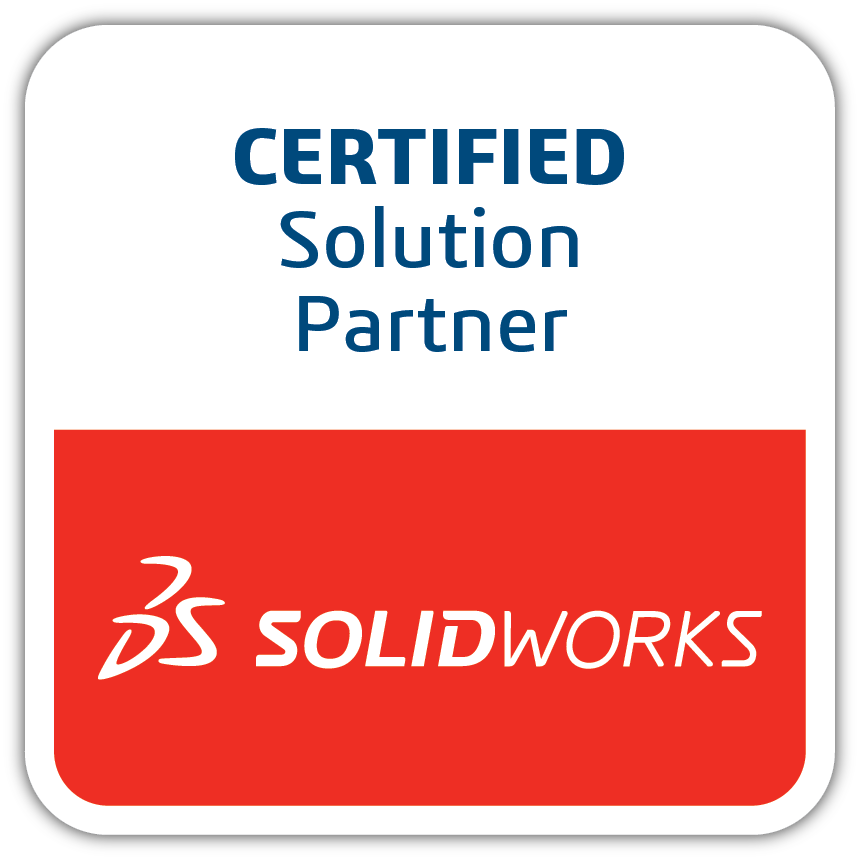 SOLIDWORKS  Solution Partner badge